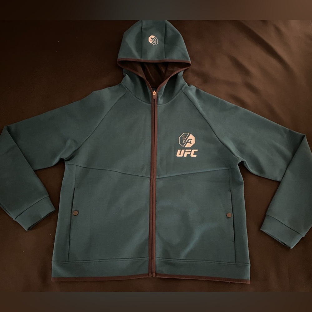 YoungLA UFC Men's RARE Deep Green Sample Hoodie Size Large NWT